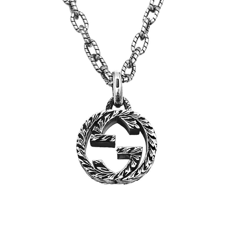 Brandol / GUCCI グッチ ネックレス インターロッキングG ペンダント