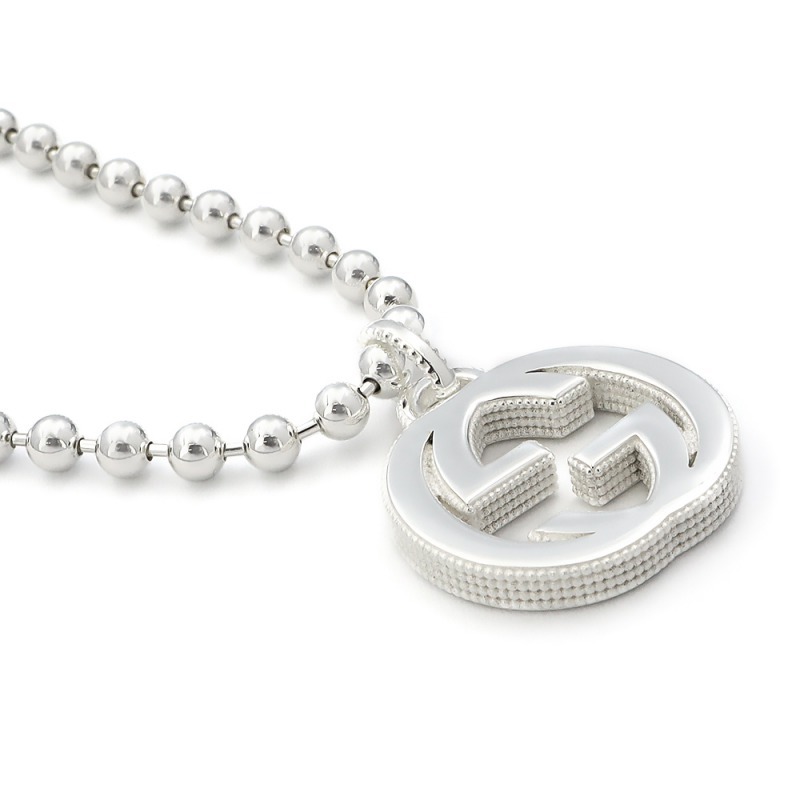 Brandol / GUCCI グッチ ネックレス インターロッキングG ボール