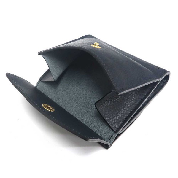 Brandol / IL BISONTE イルビゾンテ 折り財布 本革 Wホック レザー
