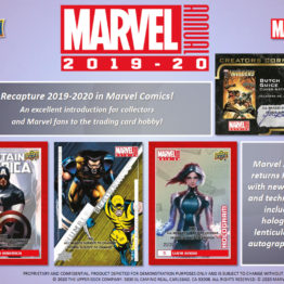 UPPER DECK MARVEL AVENGERS ENDGAME & CAPTAIN MARVEL HOBBY BOX
