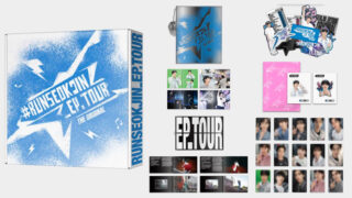 BTS JINのソロツアー「RUNSEOKJIN_EP.TOUR」のデジタルコード＆フォト