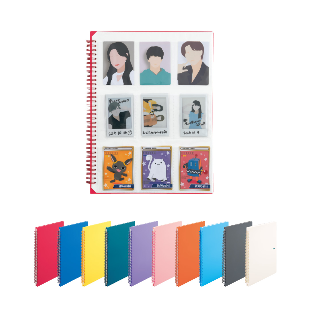 PLUS 文具 DIRECT SHOP / どんどん増えるトレカをたくさん収納しても