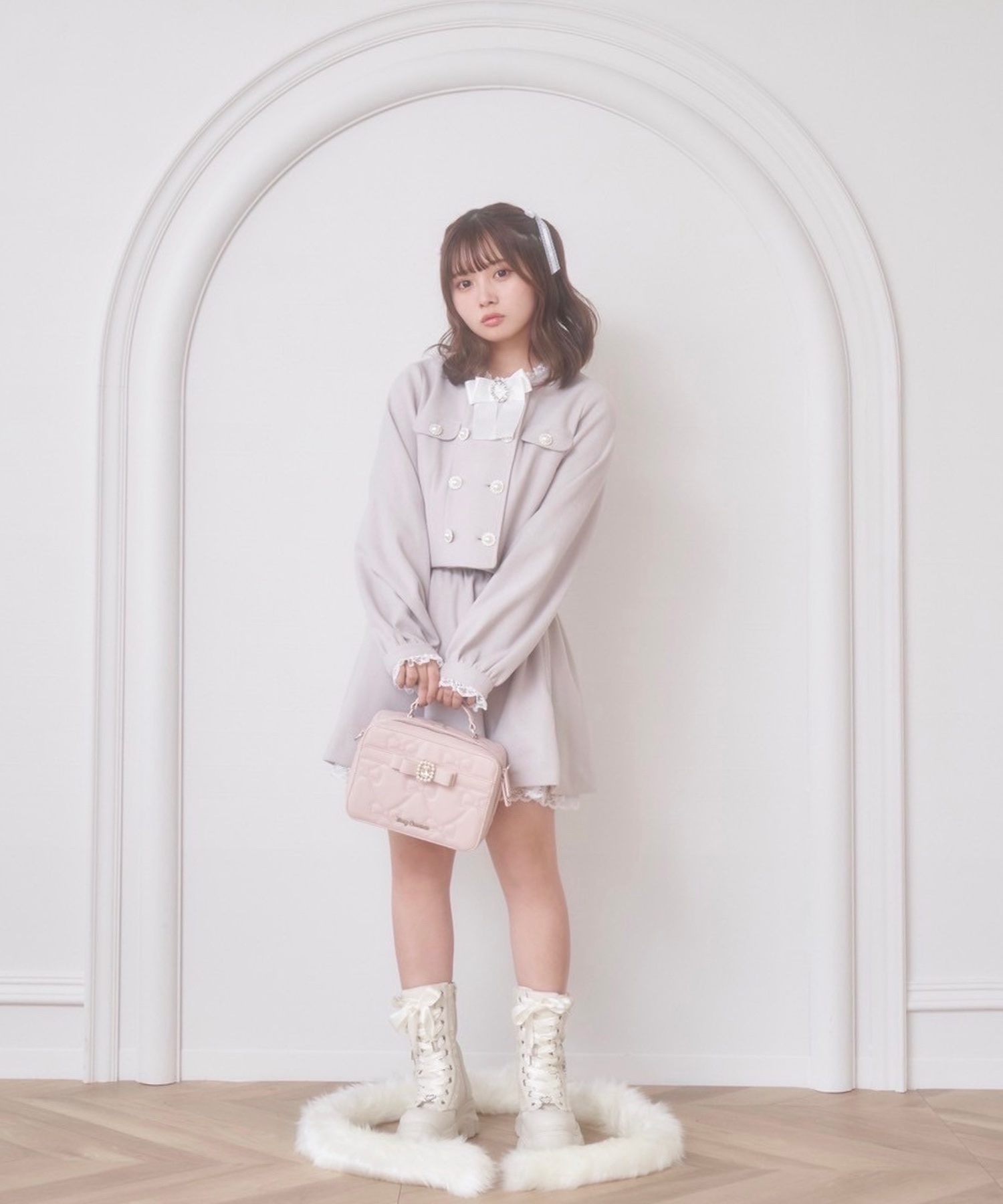 ノーカラージャケットセットアップ – BUNNY APARTMENT