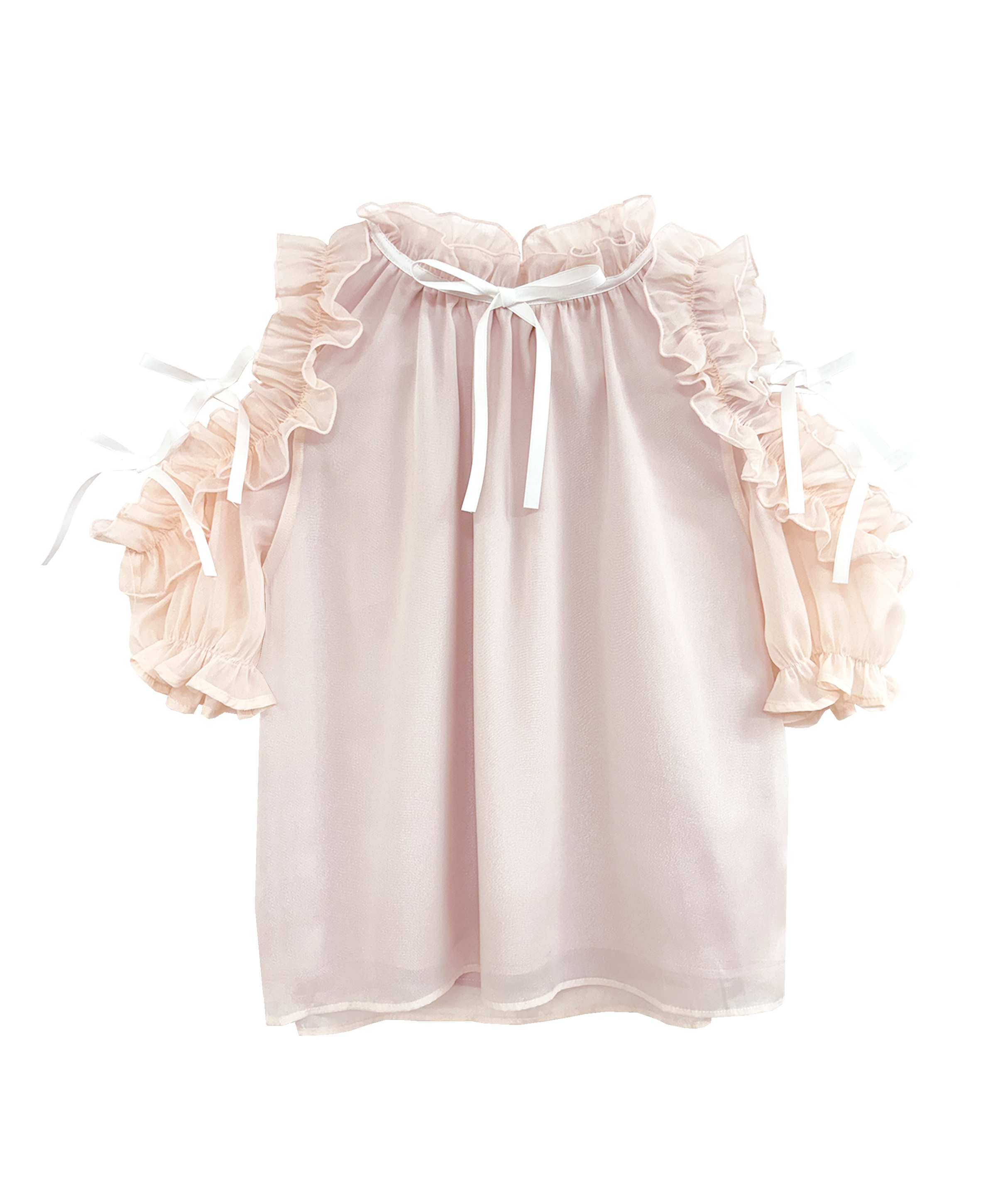ロゼミューズshoulder frills blouse shoulder frills blouse – BUNNY