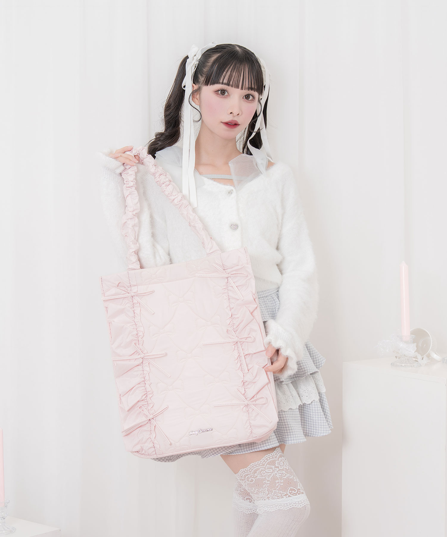 リボンキルティングトートバッグ – BUNNY APARTMENT