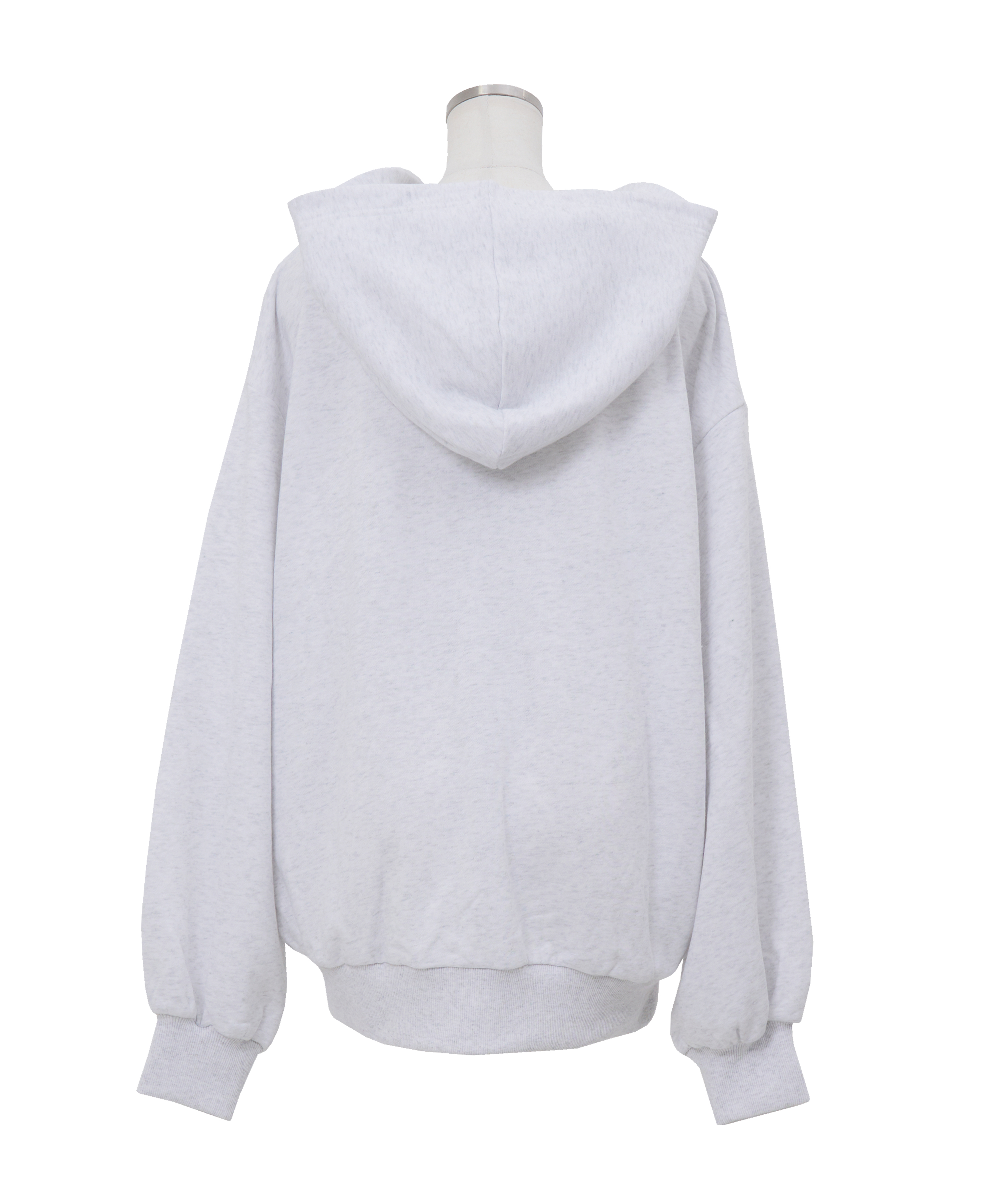 Fur logo zip hoodie – BUNNY APARTMENT