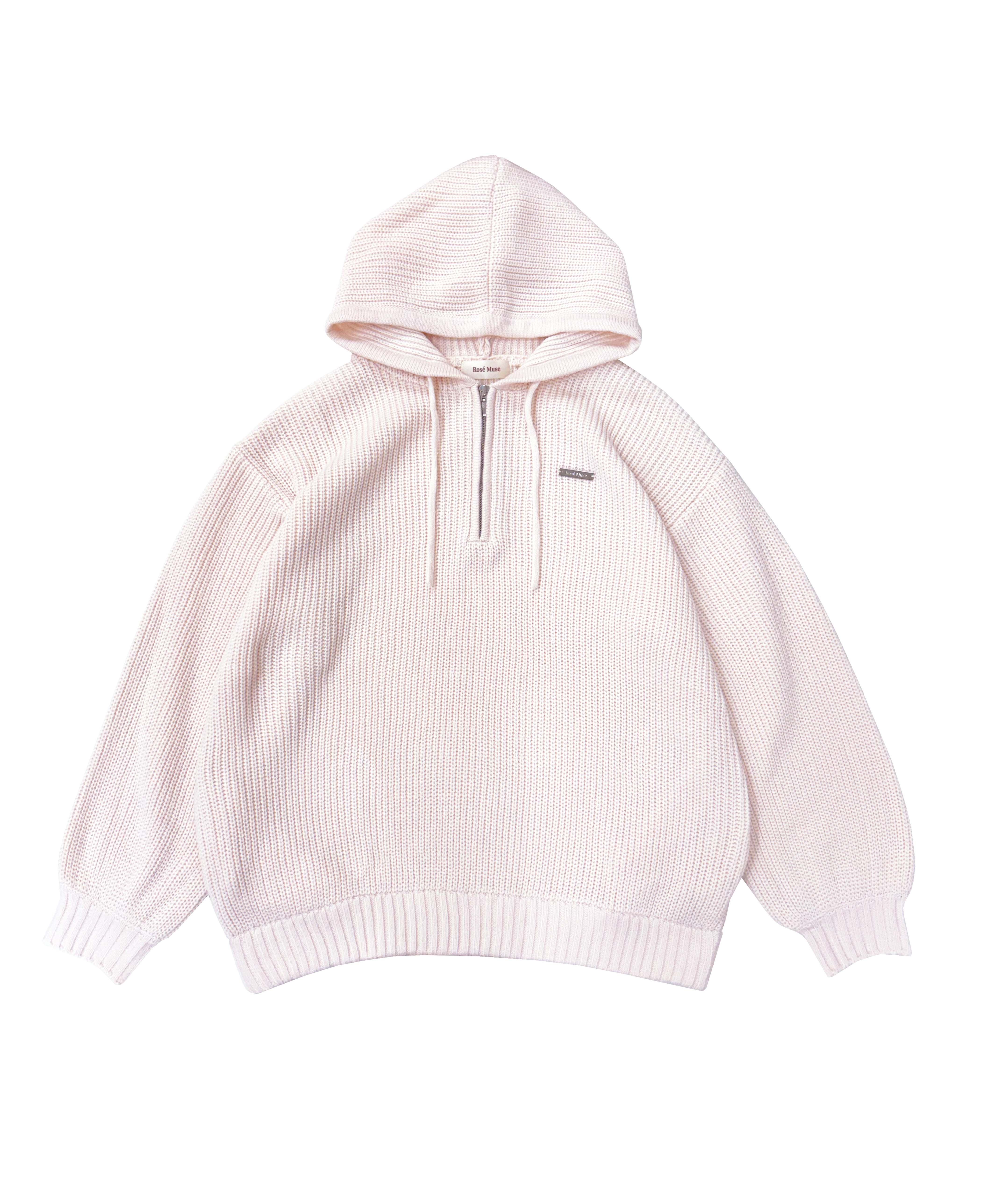 Over sized half zip hoodie – BUNNY APARTMENT