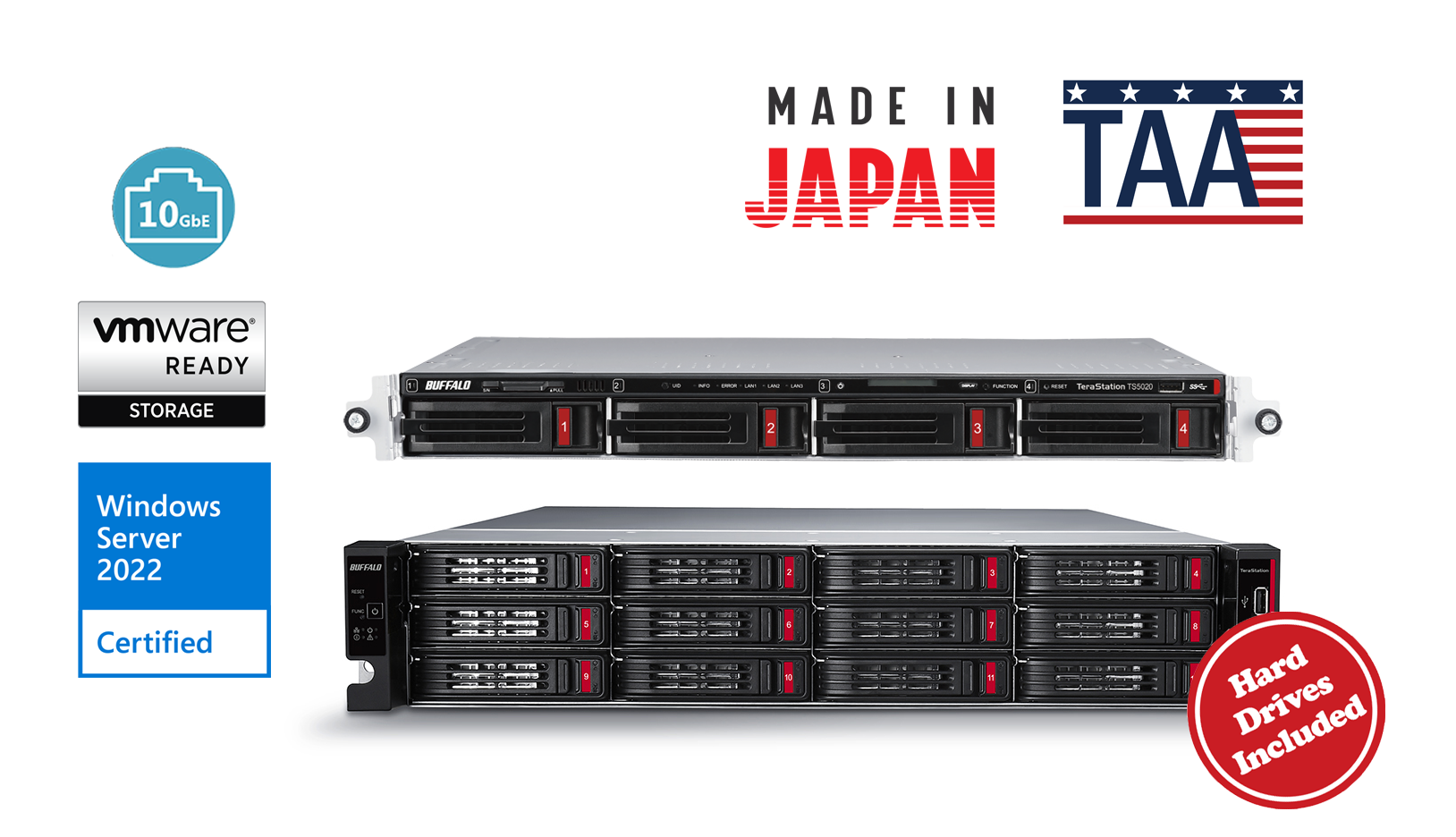 TeraStation™ 5020 Series - Rackmount | Buffalo Americas
