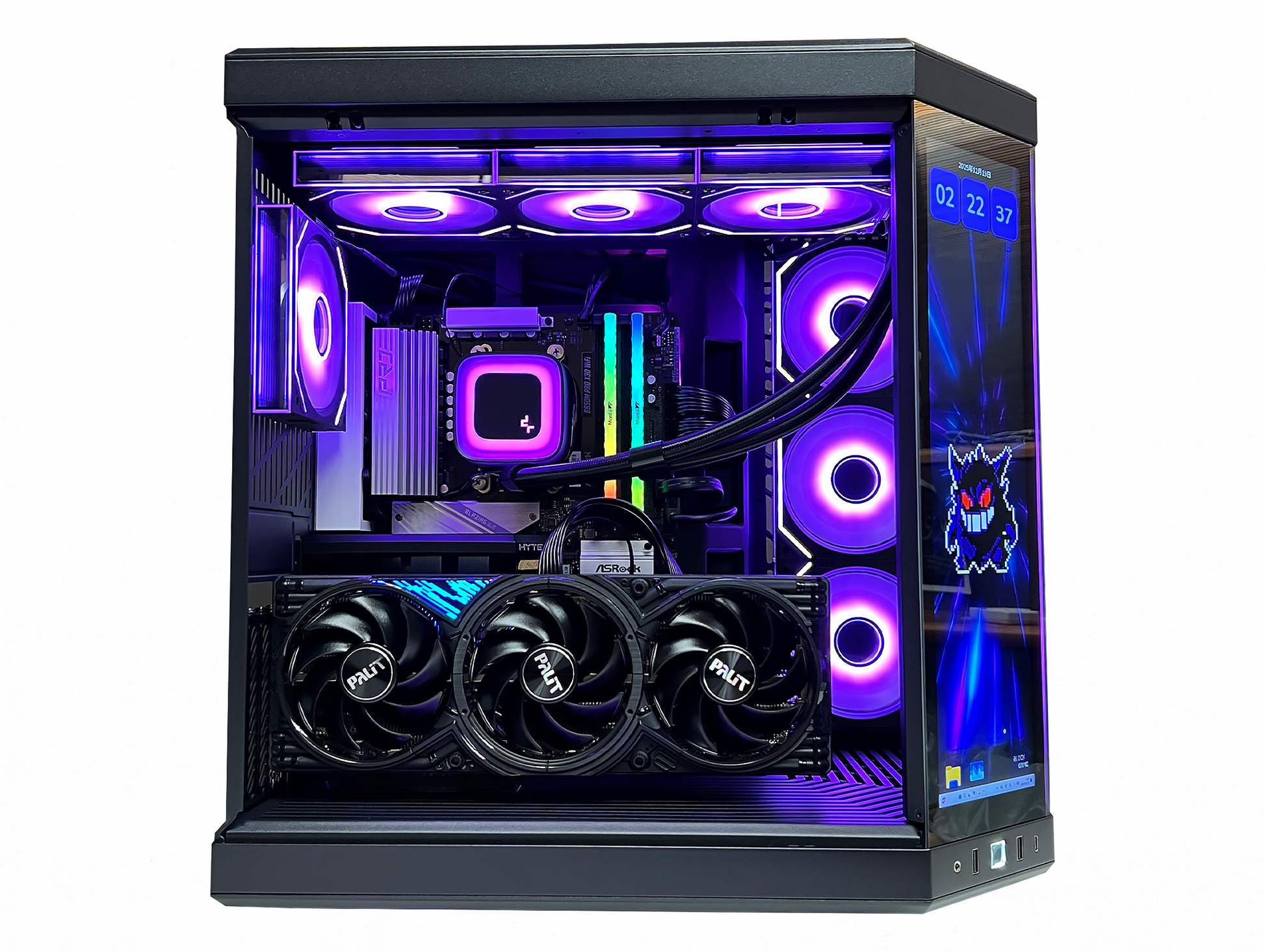 BuildGamingLab｜RTX 5080 Ryzen7 9800X3D Y40液晶モニター付 ゲーミングPC