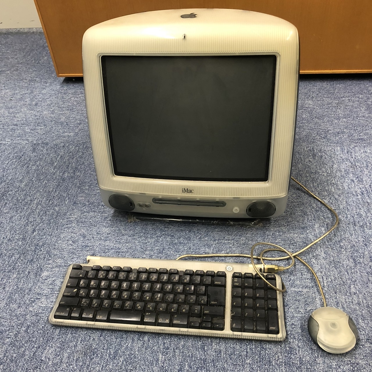 レトロ Apple アップル iMac G3 初代 スケルトン コンピュータ一体型