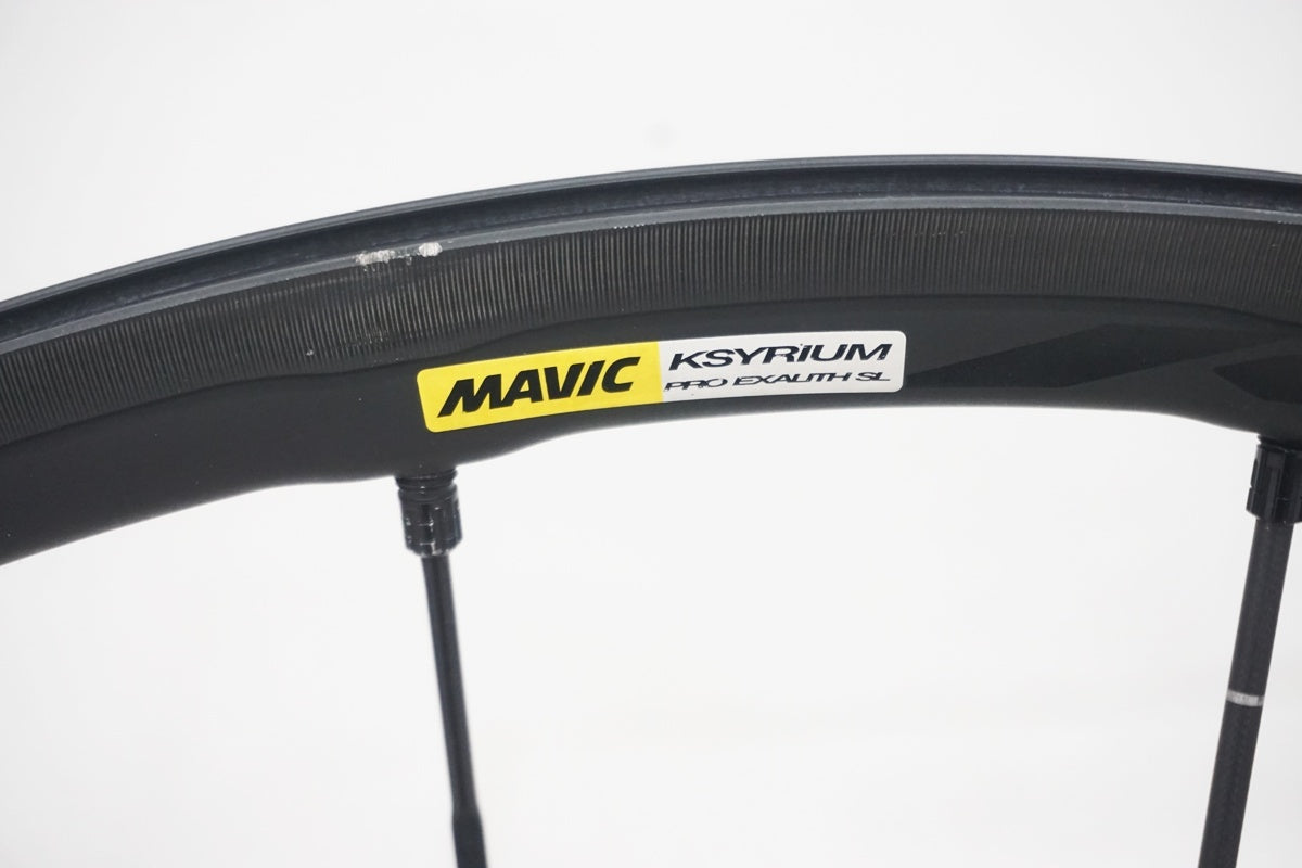MAVIC 「マビック」 KSYRIUM PRO EXALITH シマノ11s ホイールセット