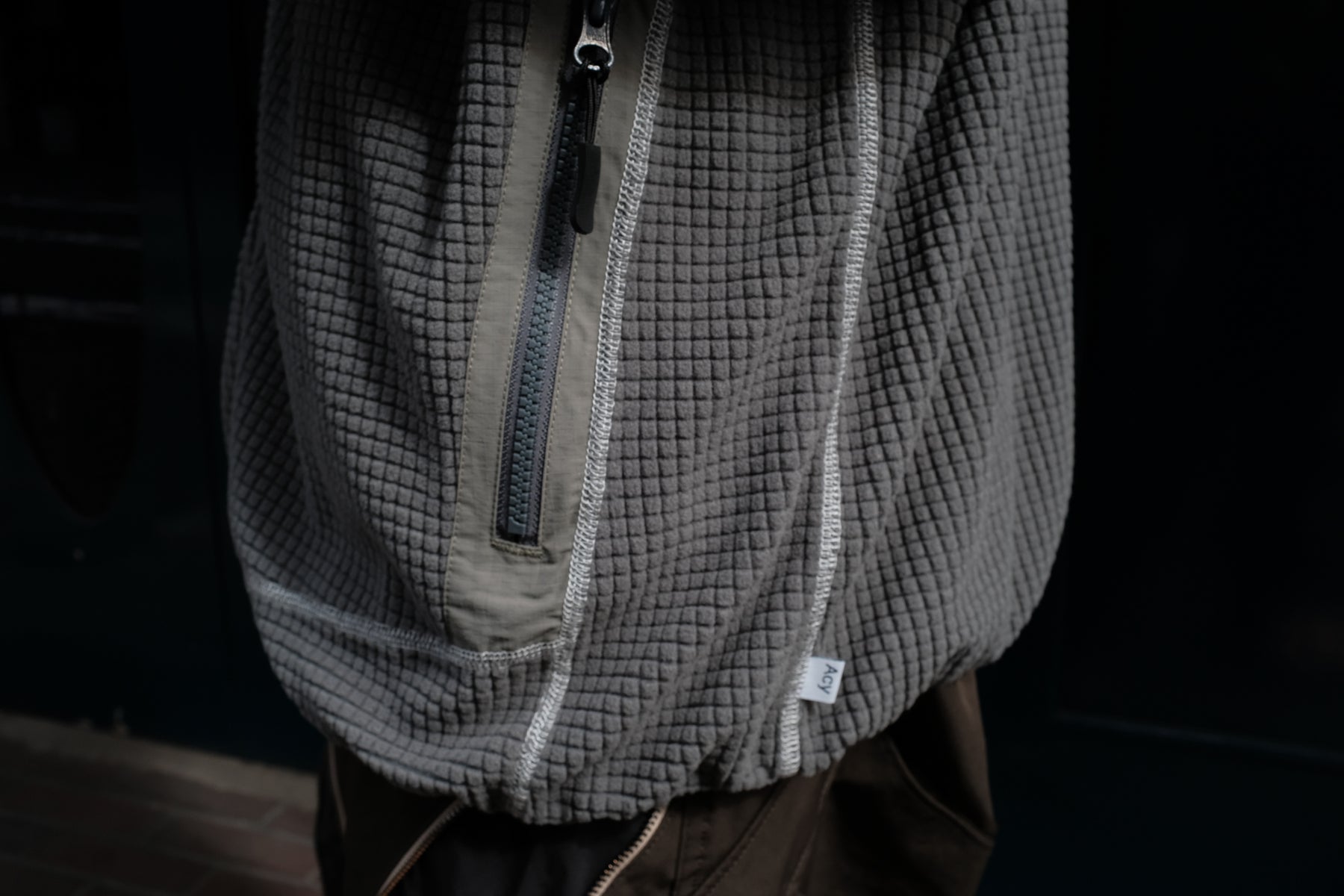 Acy / FLEECE JACKET GRAY