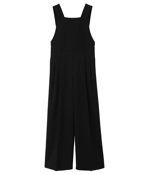 CLANE（クラネ）の「CLANE/クラネ/BACK RIBBON SUSPENDER SALOPETTE