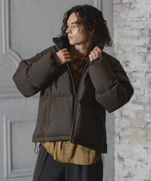 CASPER JOHN（キャスパージョン）の「Reversible down jacket
