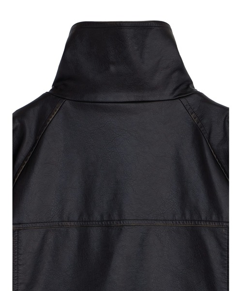 USED LIKE SYNTHETIC LEATHER JACKET（ライダースジャケット）｜Ameri