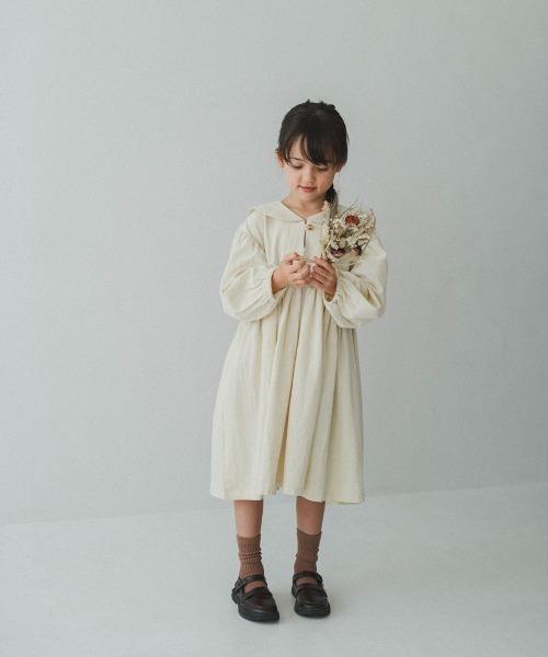 riziere（リジェール）の「セーラーカラー長袖ワンピース（ワンピース