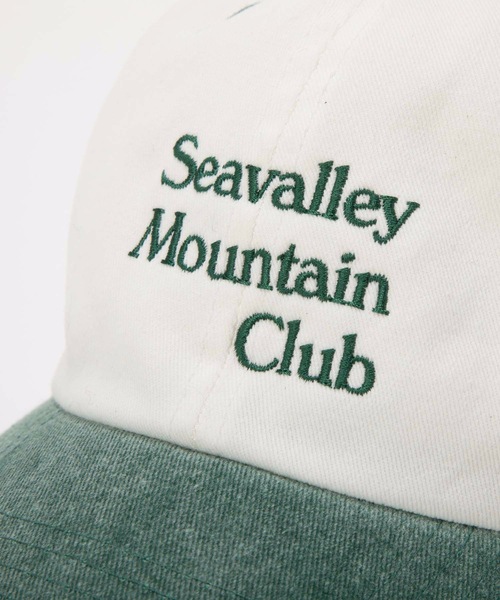 SEA（シー）の「Seavalley Mountain Club ベースボールキャップ