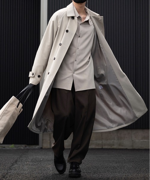 CLEL（クレイル）の「【CLEL】TR Loose Soutien Collar Coat / TR