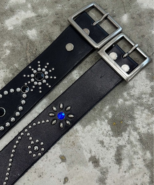 A'GEM/9 × .kom 『A'gem/エージェム』 スティングレースタッズベルト A