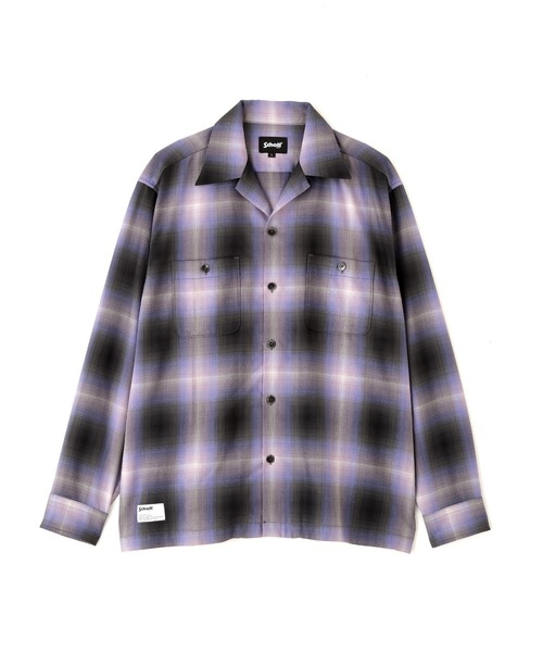 Schott/ショット/OMBRE CHECK SHIRT/オンブレ チェックシャツ（シャツ