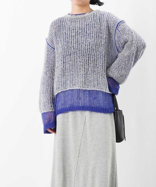 セール】LC/LLL モヘア混ルーズニット（ニット/セーター）｜LUCA/LADY