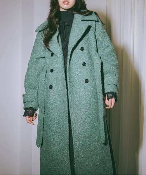 Ezick（エジック）の「Multi-use deep slit ロングコート（その他