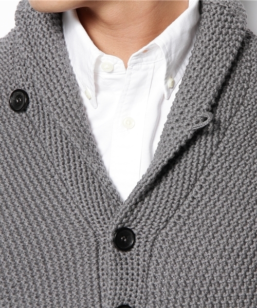 SHIPS（シップス）の「ROBERTO COLLINA per SHIPS: ショールカラー