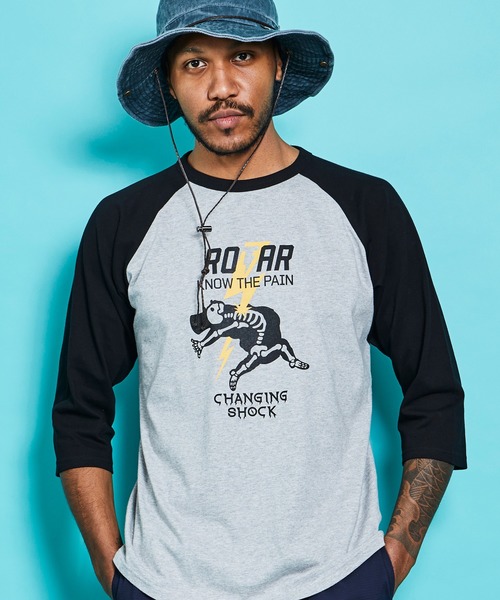 Know th pain Raglan Tee ラグラン 七分袖（Tシャツ/カットソー