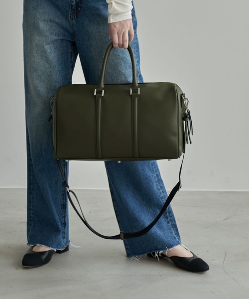 eL（エル）の「【eL】Big Boston Bag/344232（ボストンバッグ）」 - WEAR