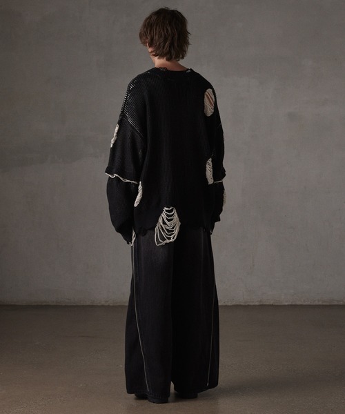 GRANCY（グランシー）の「【GRANCY】DestructionDesign BigCardigan