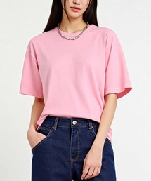 Tシャツ/カットソー（ピンク/桃色系・ビジュー）ファッション通販