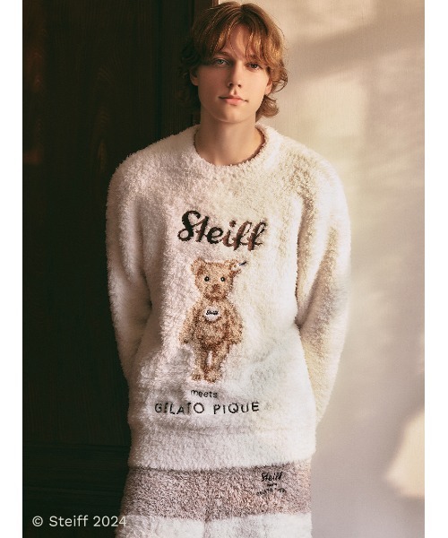 gelato pique（ジェラートピケ）の「【Steiff】【HOMME】ジェラート