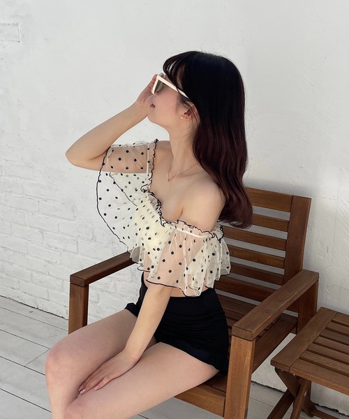RiLi（リリ）の「ドットチュール2way水着【RL】（水着）」 - WEAR