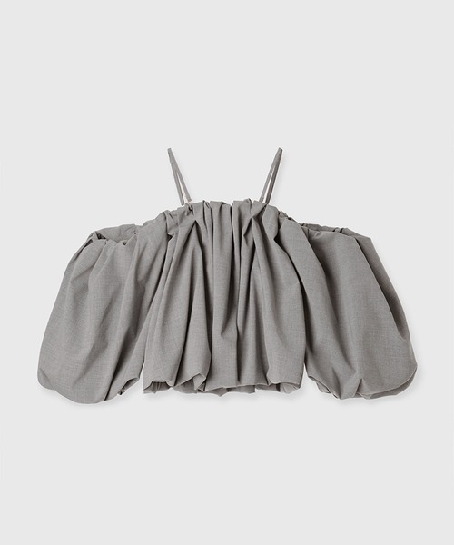 anuans（アニュアンス）の「ボリュームバルーントップス（シャツ