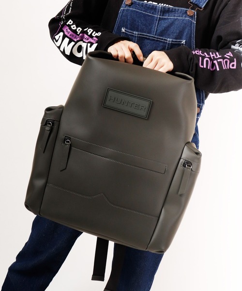 HUNTER ORG TOPCLIP BACKPACK RUB LTH（オリジナル トップクラップ