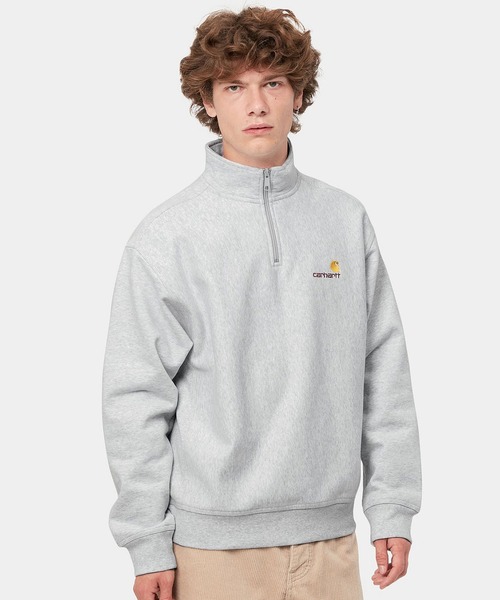 Carhartt WIP/カーハートダブリューアイピー HALF ZIP AMERICAN SCRIPT