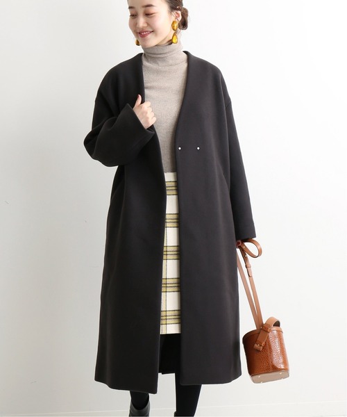 MANTECOノーカラーコート◇（ノーカラーコート）｜IENA（イエナ）の