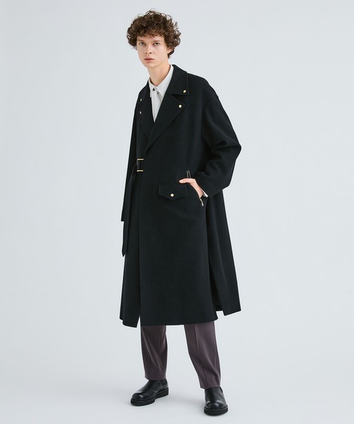 CULLNI（クルニ）の「STUDIOUS別注 ライダースタイロッケンコート/EX