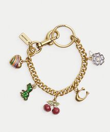 スモール プレッツェル バッグ チャーム（キーホルダー）｜COACH