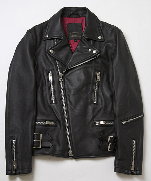 JACKROSE（ジャックローズ）の「ラムレザーダブルライダースTYPE－2