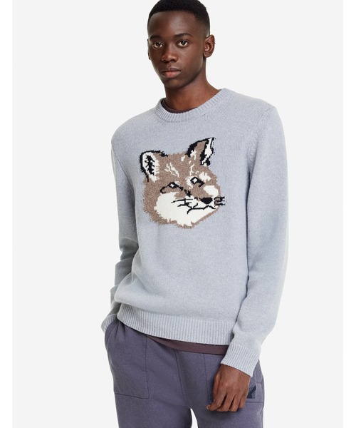 Maison Kitsune（メゾンキツネ）の「BIG FOX HEAD PULLOVER（ニット