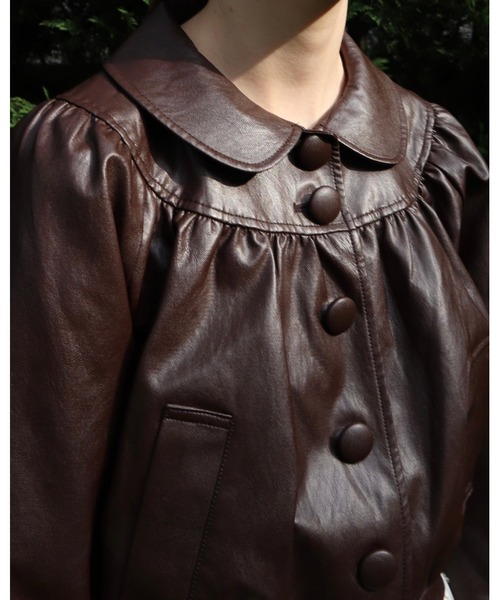 epine（エピヌ）の「leather lady jacket（ライダースジャケット