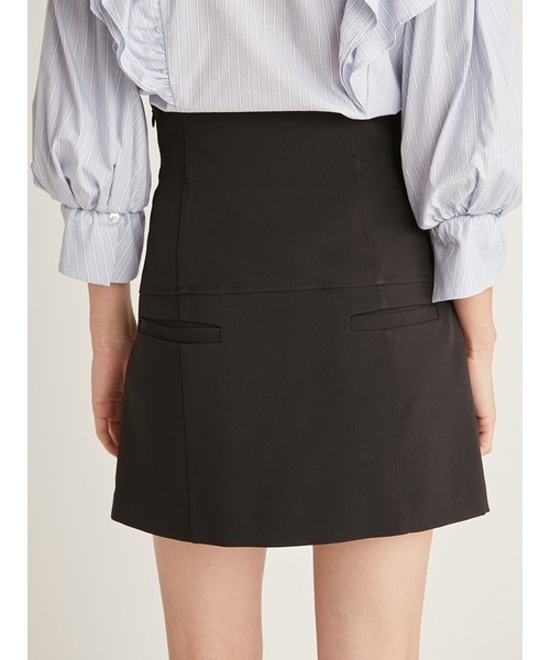 SNIDEL（スナイデル）の「レースアップスカショーパン（その他パンツ