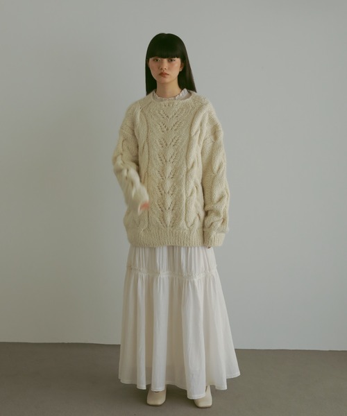 CASA FLINE（カーサフライン）の「アルパカウールニットプルオーバー