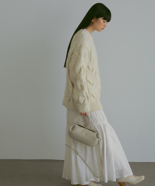 CASA FLINE（カーサフライン）の「アルパカウールニットプルオーバー