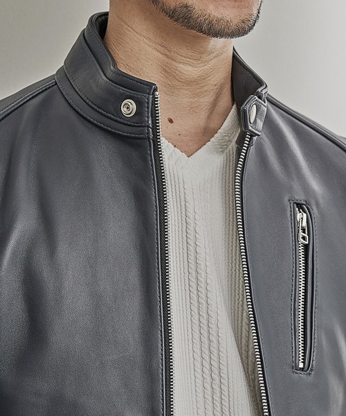 UNION STATION（ユニオンステーション）の「シングルライダースレザー