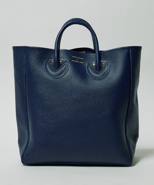 YOUNG & OLSEN/ヤングアンドオルセン EMBOSSED LEATHER TOTE M レザー