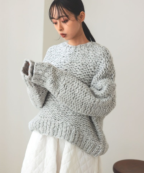 DONOBAN（ドノバン）の「ハンドメイドニット（ニット/セーター）」 - WEAR