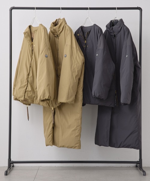 フレンチダックダウンサイドジップジャケット（ダウンジャケット