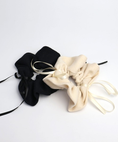 セール】ニット リボン ビッグ シュシュ（シュシュ）｜CEMONEMO